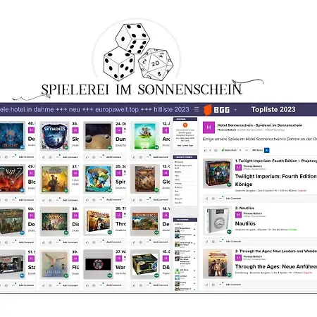 Spielehotel Sonnenschein - Spielerei Im Sonnenschein Hotel *